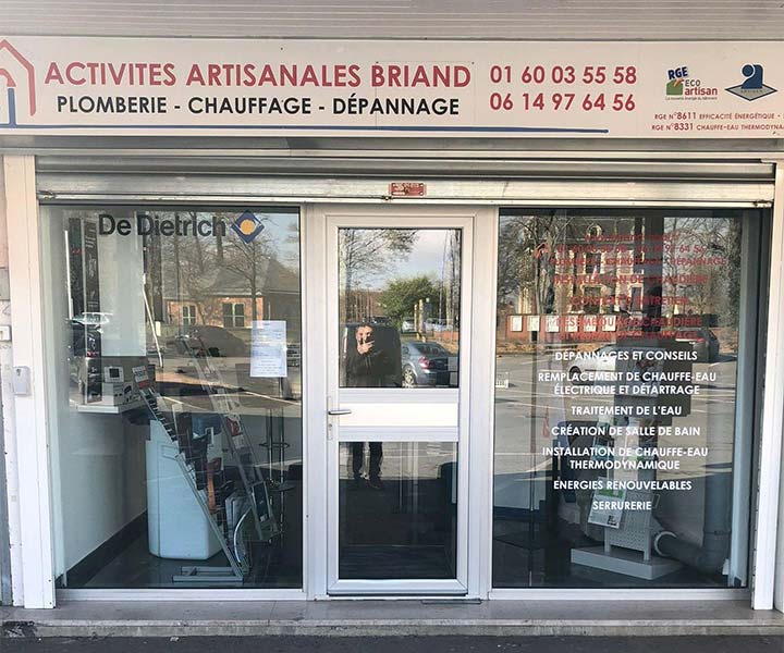 Devanture de l'entreprise ABPF