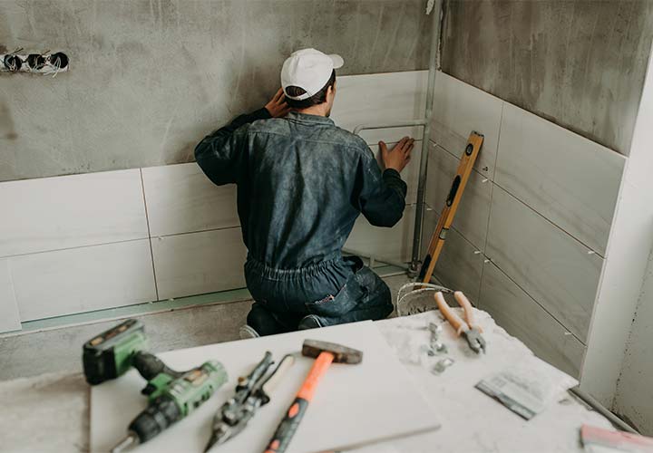 Rénovation complète de salle de bains