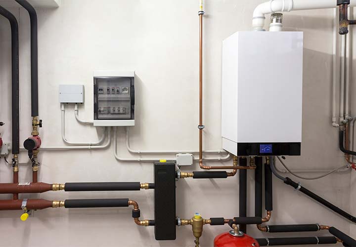 Système de chauffage et production d'eau chaude
